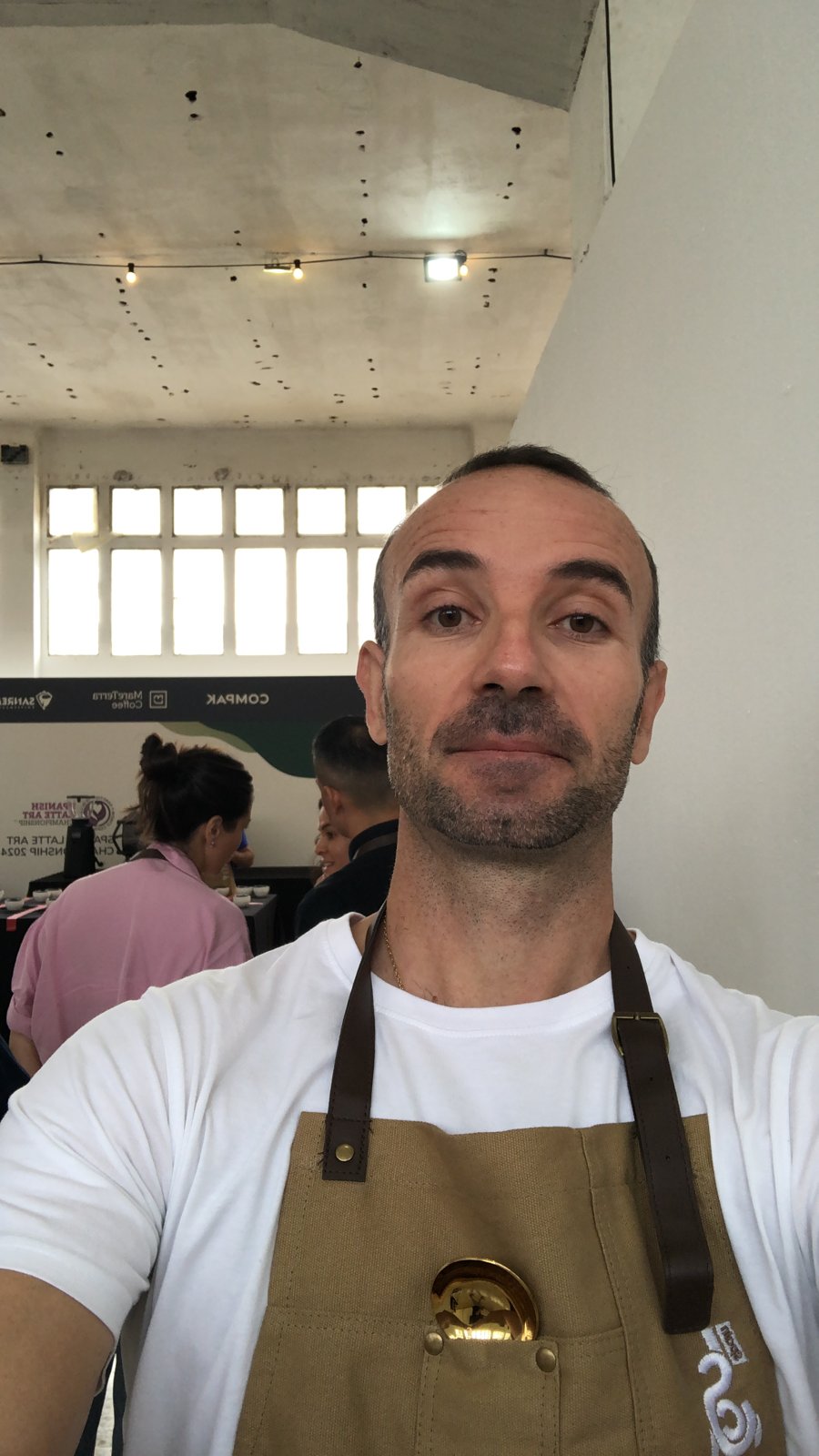 Pedro Ros en el Spanish Latte Art Championship 2024